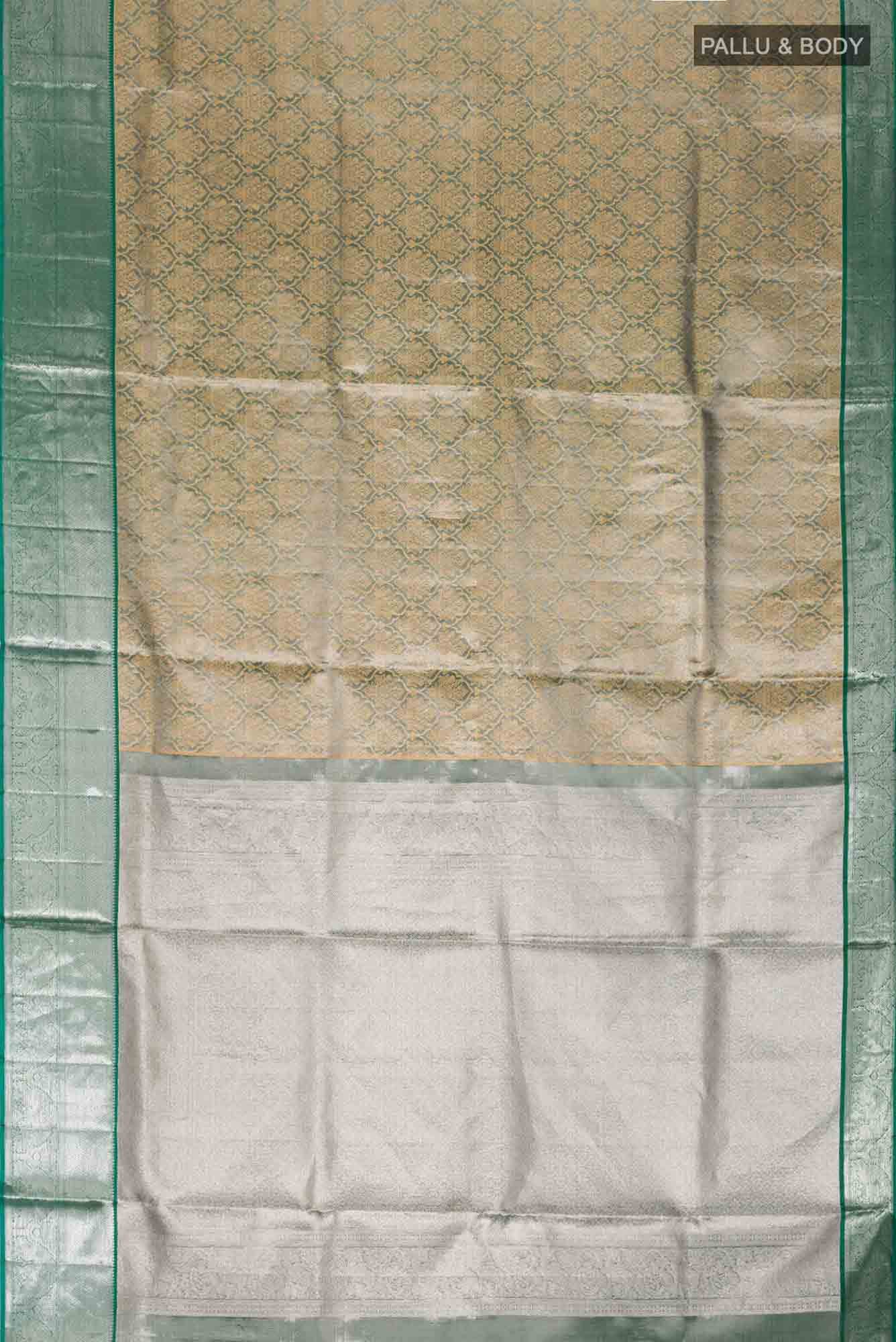 Green Kanchipuram Tissue Silk Saree