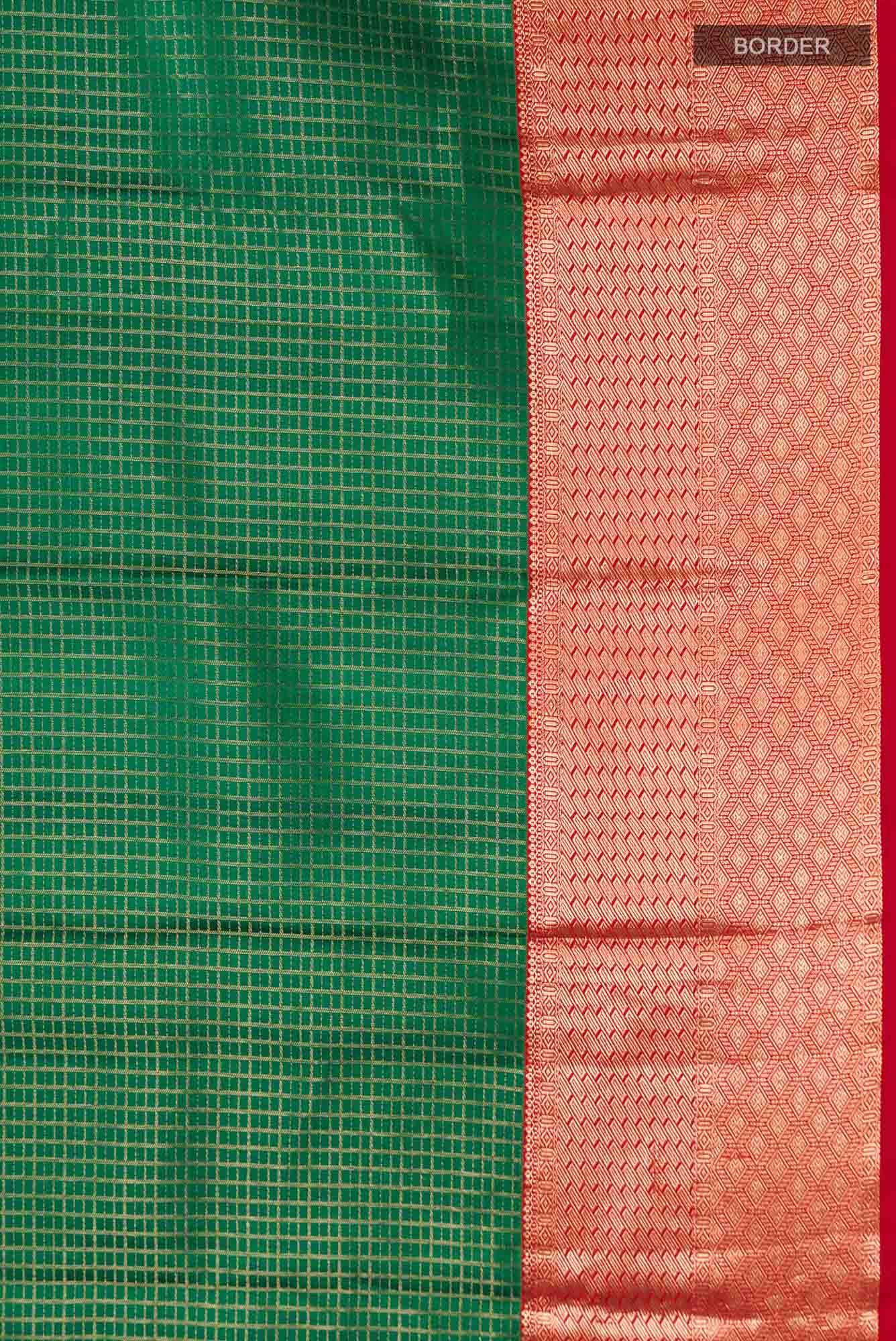 Green Kanchipuram Silk Saree