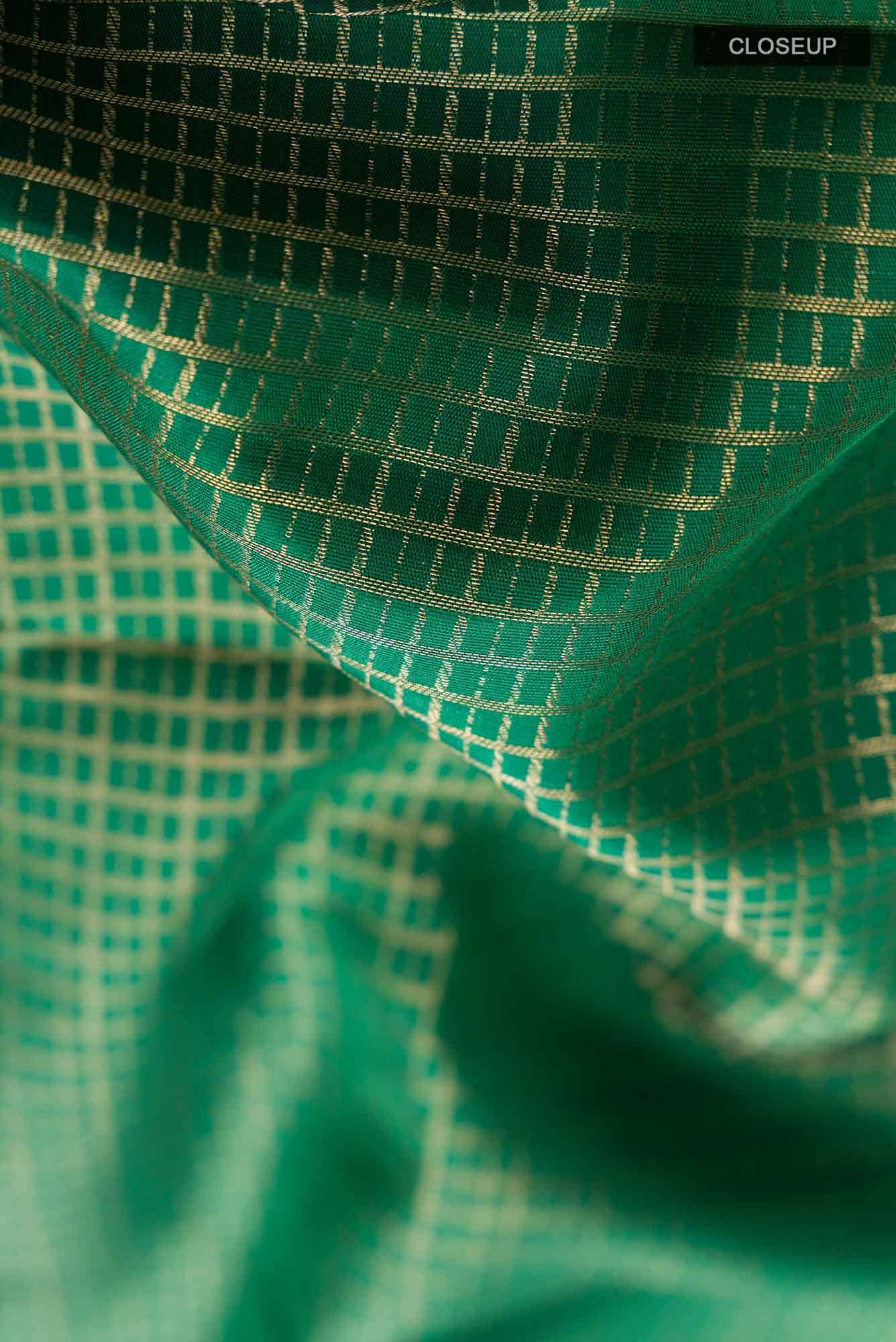 Green Kanchipuram Silk Saree