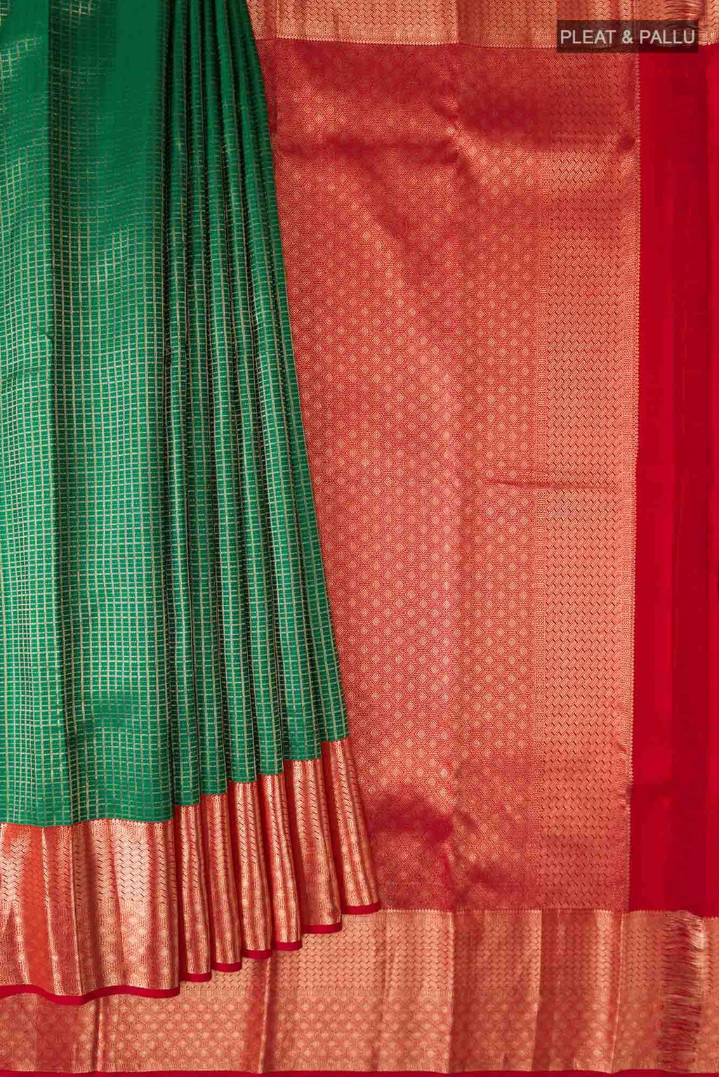 Green Kanchipuram Silk Saree