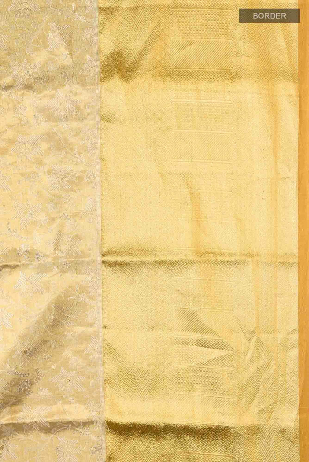 Gold Kanchipuram Tissue Silk Saree