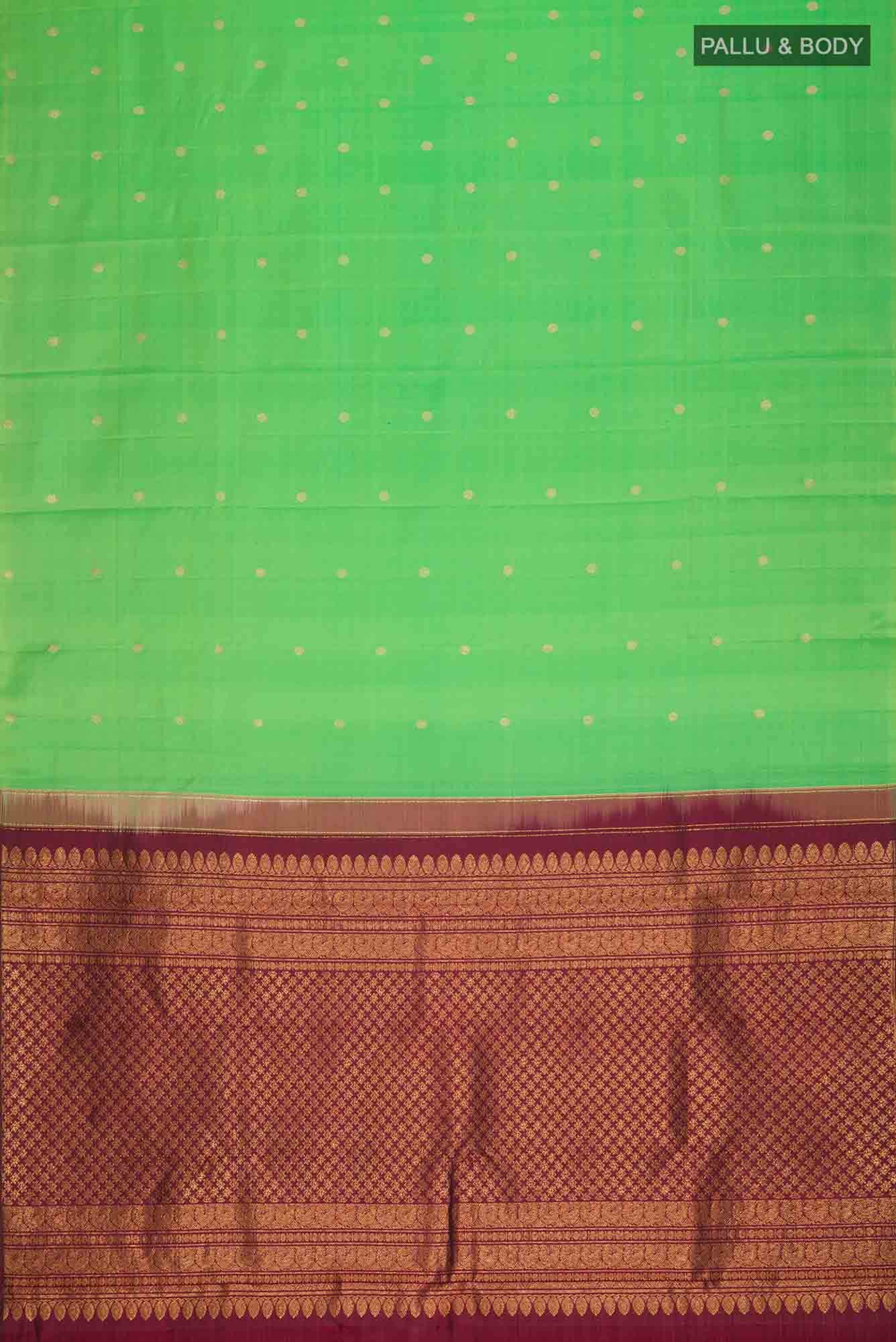 Green Kanchipuram Silk Saree