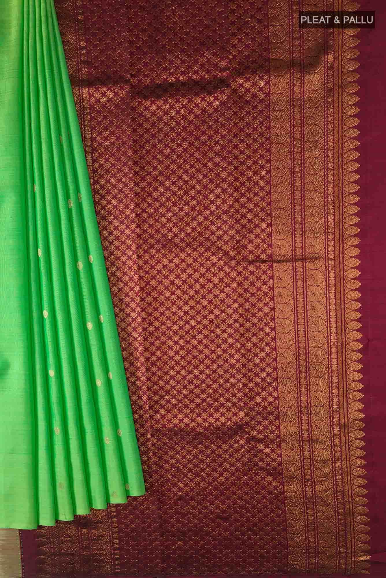 Green Kanchipuram Silk Saree