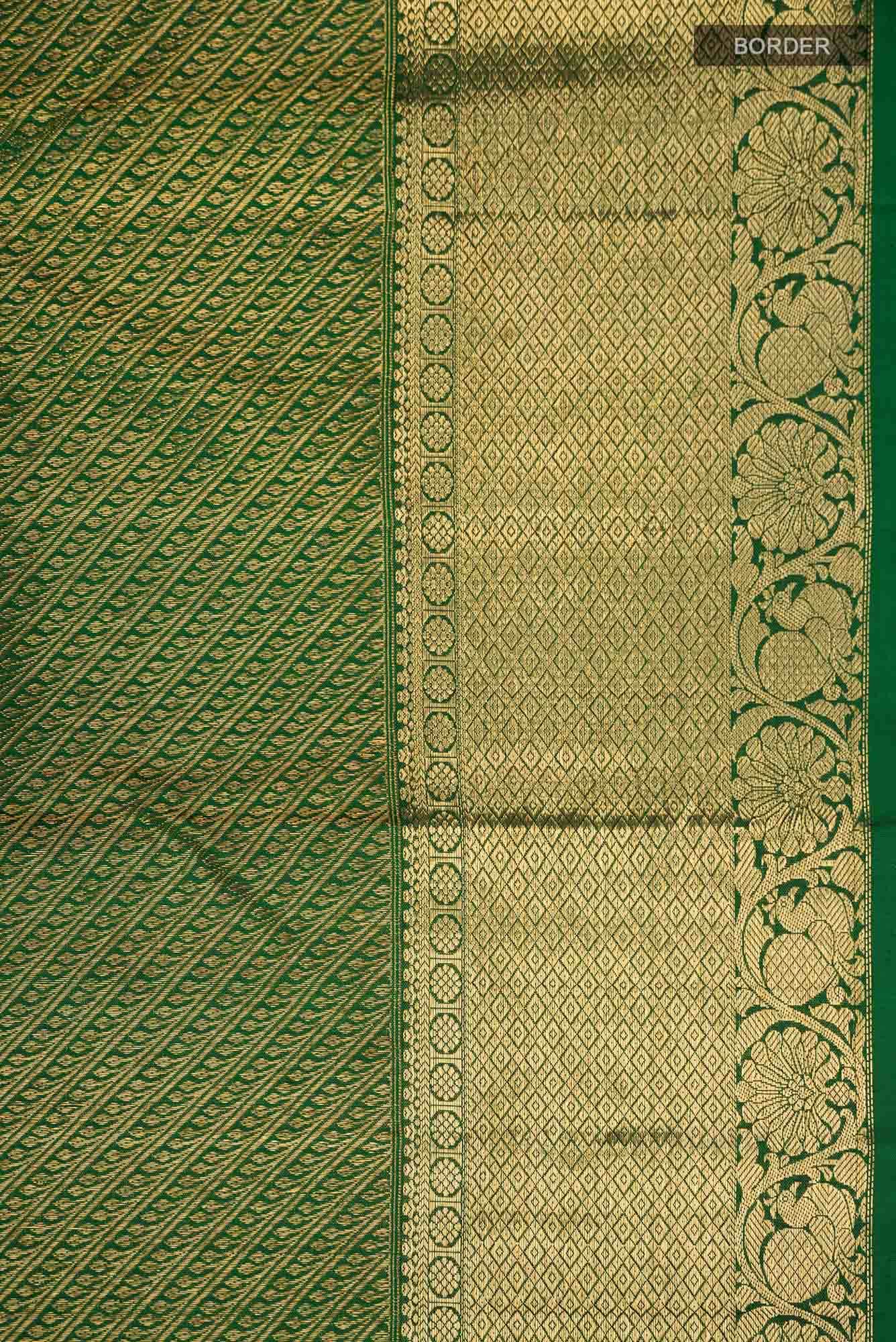 Green Kanchipuram Silk Saree
