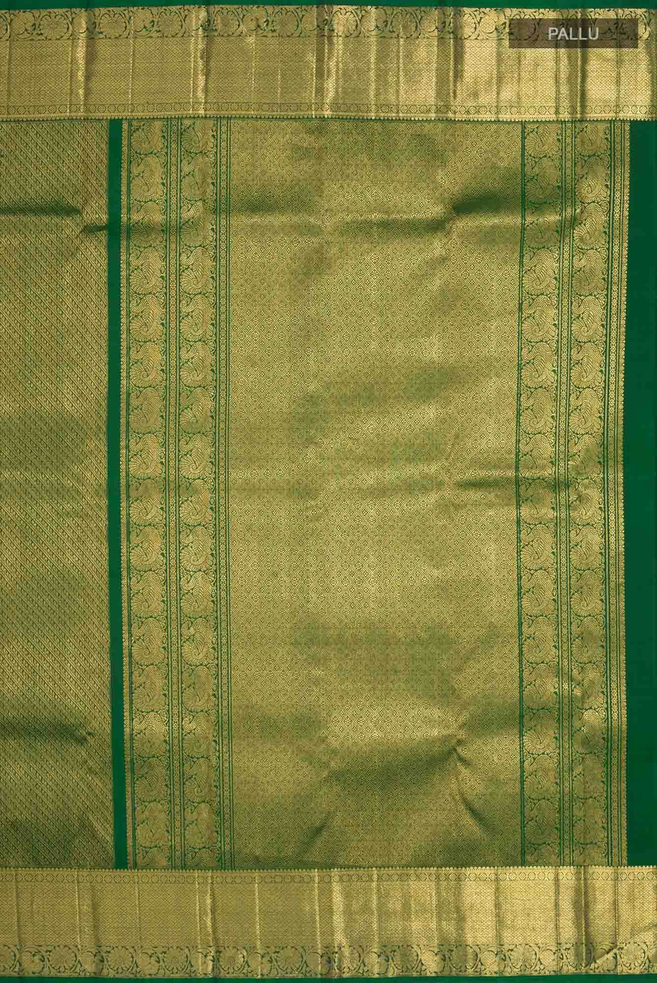 Green Kanchipuram Silk Saree