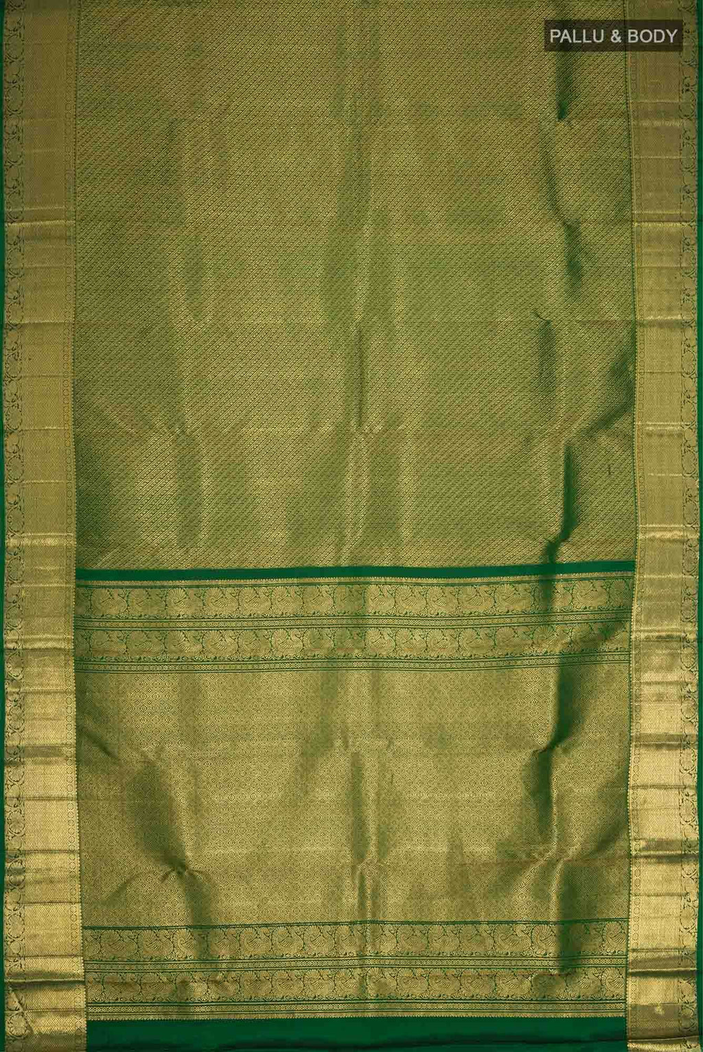 Green Kanchipuram Silk Saree