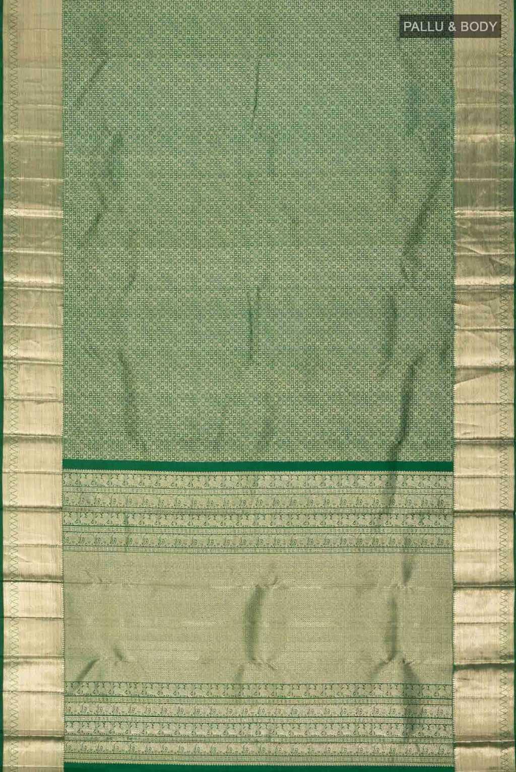 Green Kanchipuram Silk Saree