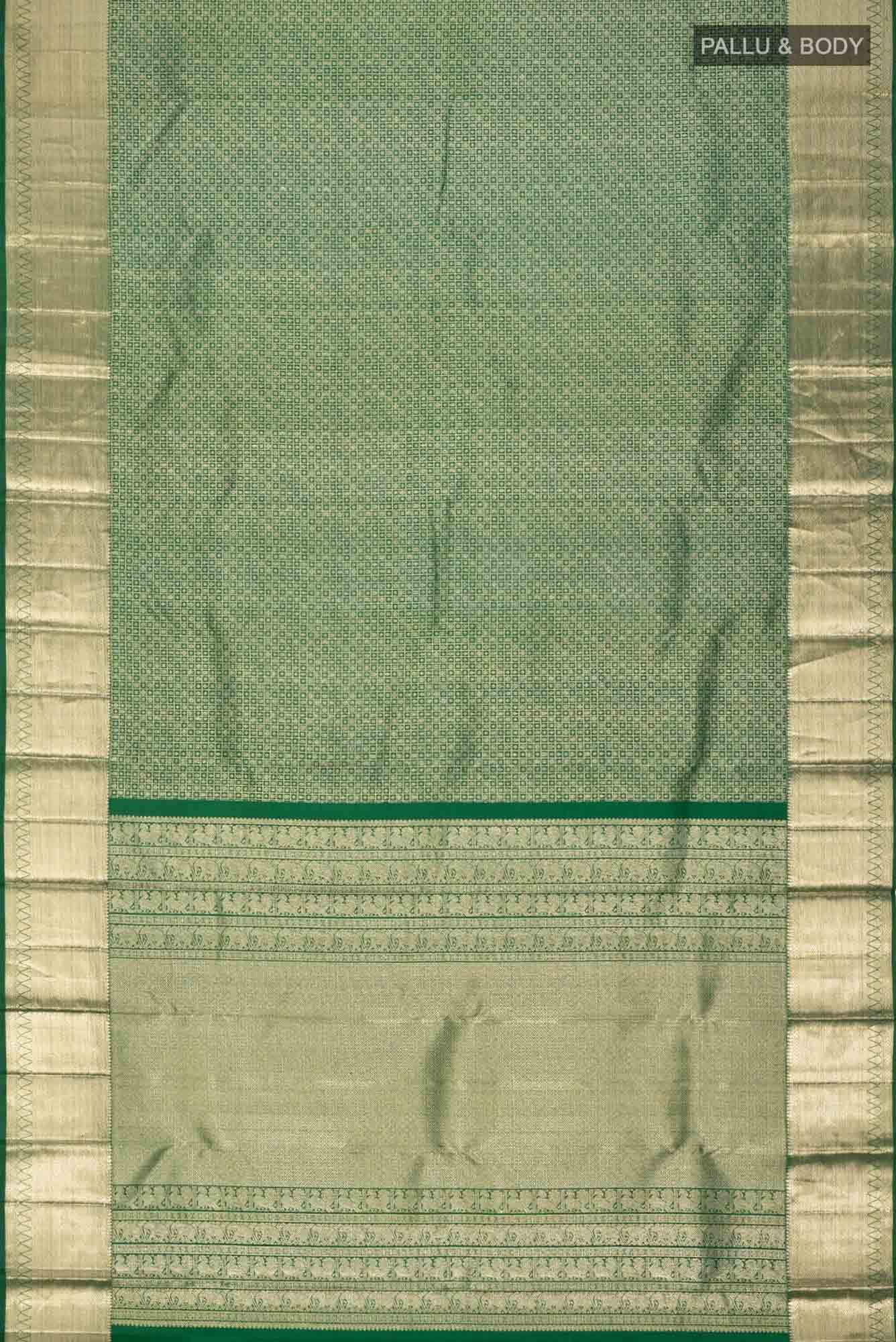 Green Kanchipuram Silk Saree