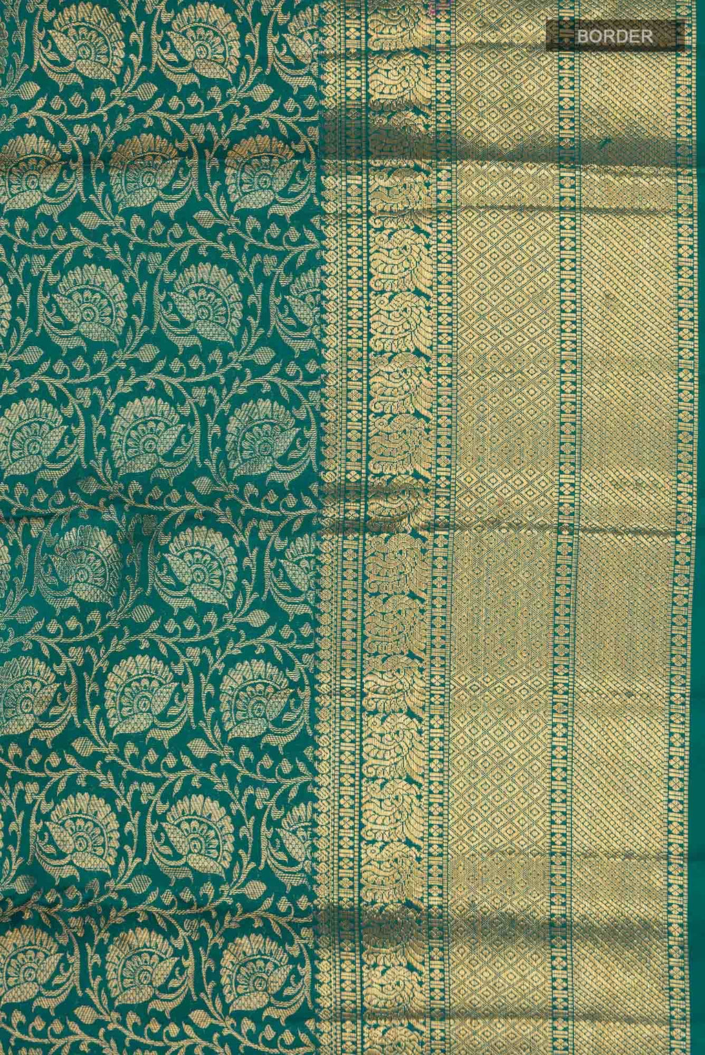 Green Kanchipuram Silk Saree