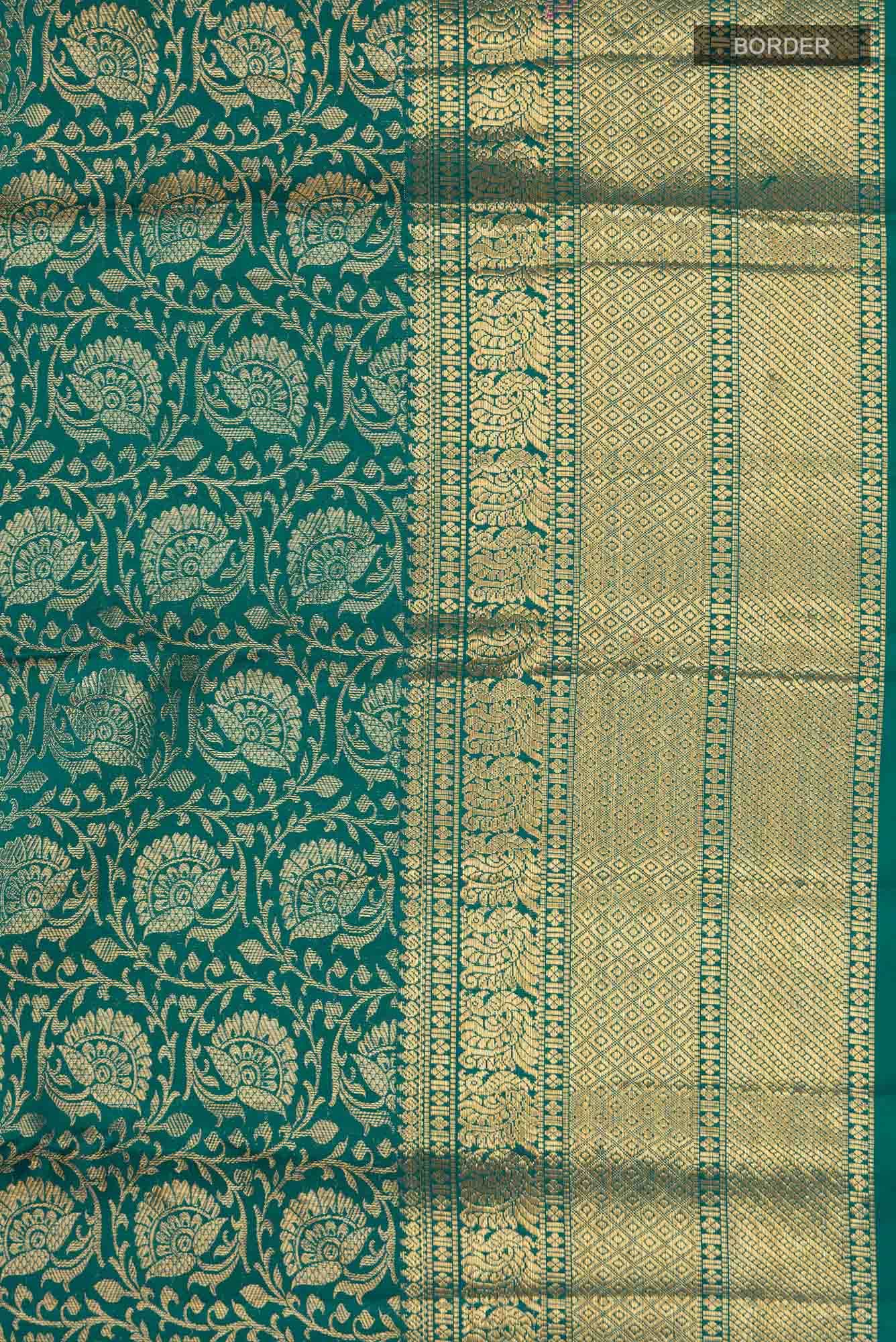 Green Kanchipuram Silk Saree