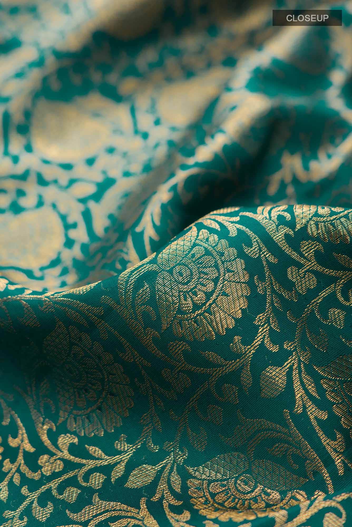 Green Kanchipuram Silk Saree