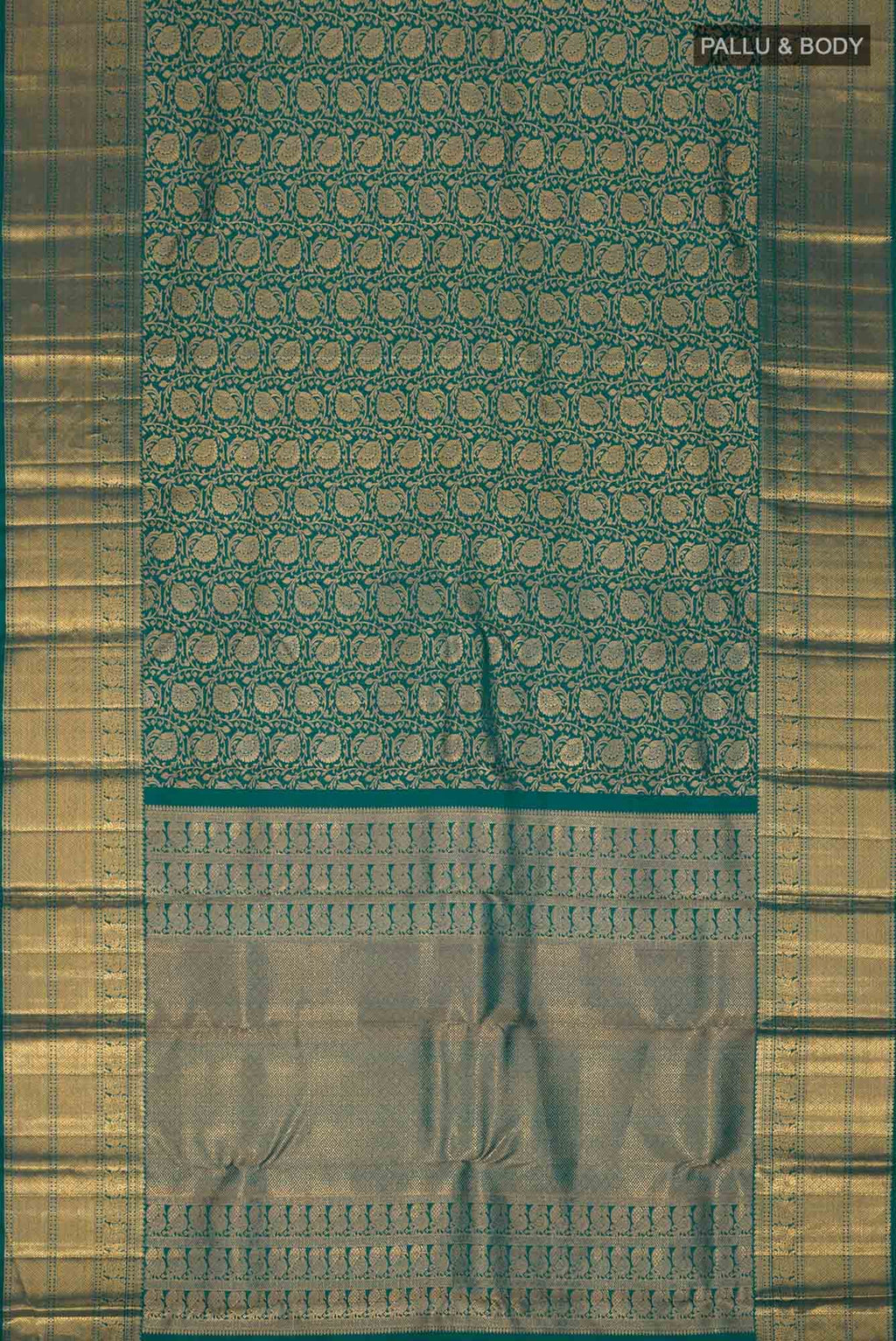 Green Kanchipuram Silk Saree