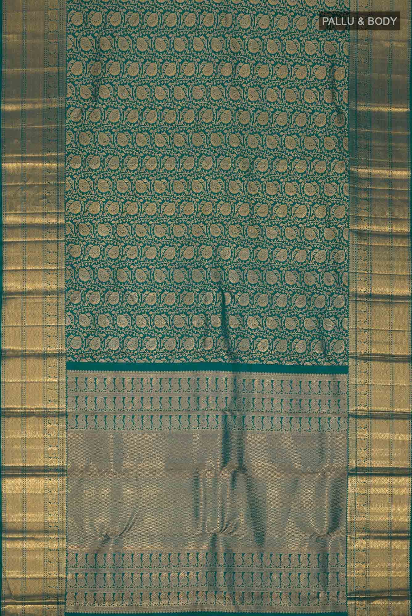 Green Kanchipuram Silk Saree
