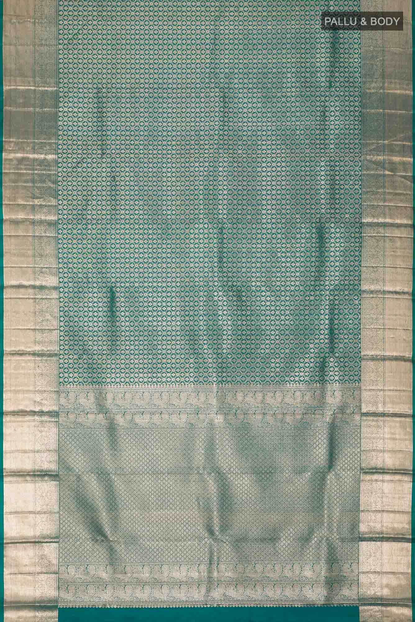 Green Kanchipuram Silk Saree