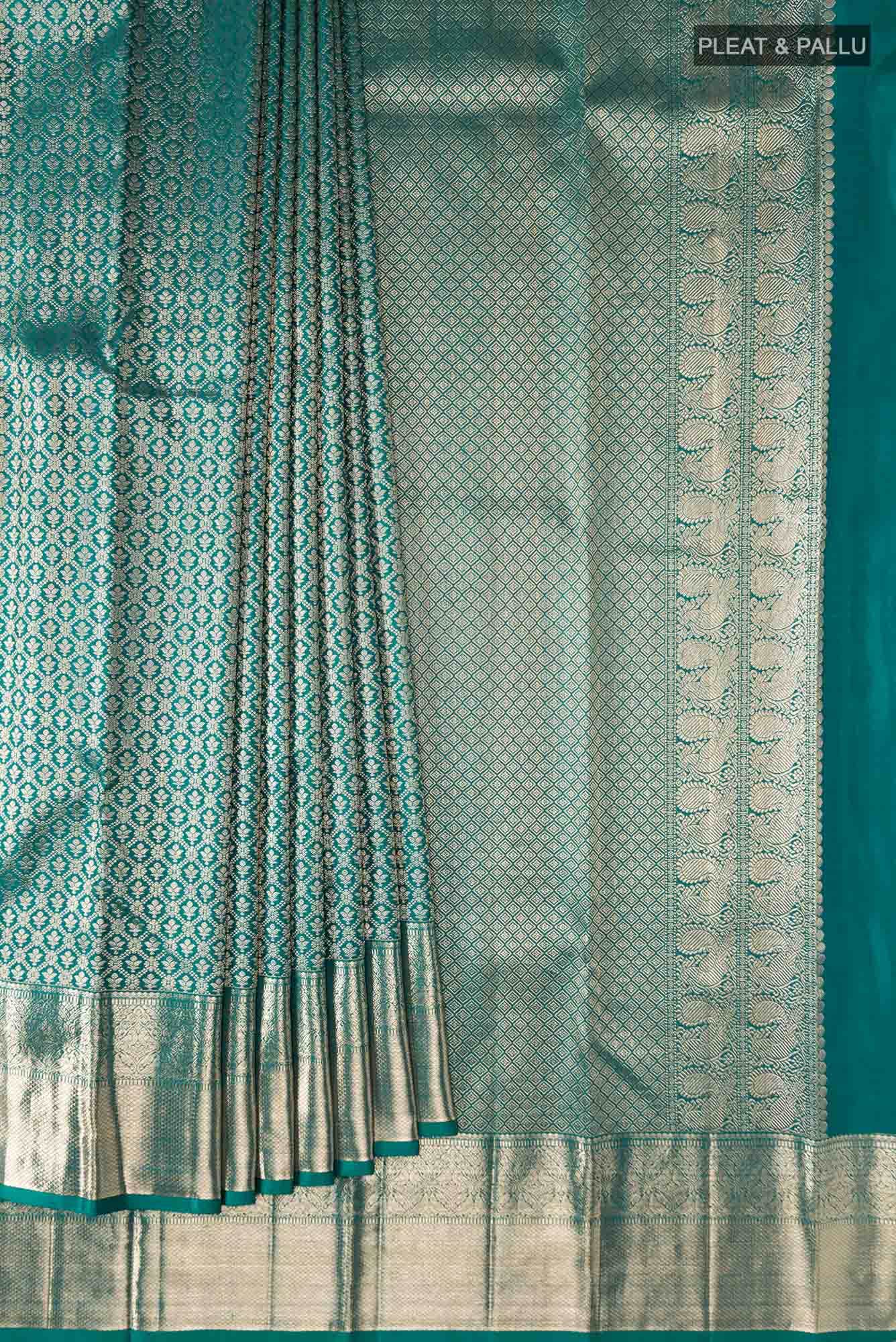 Green Kanchipuram Silk Saree