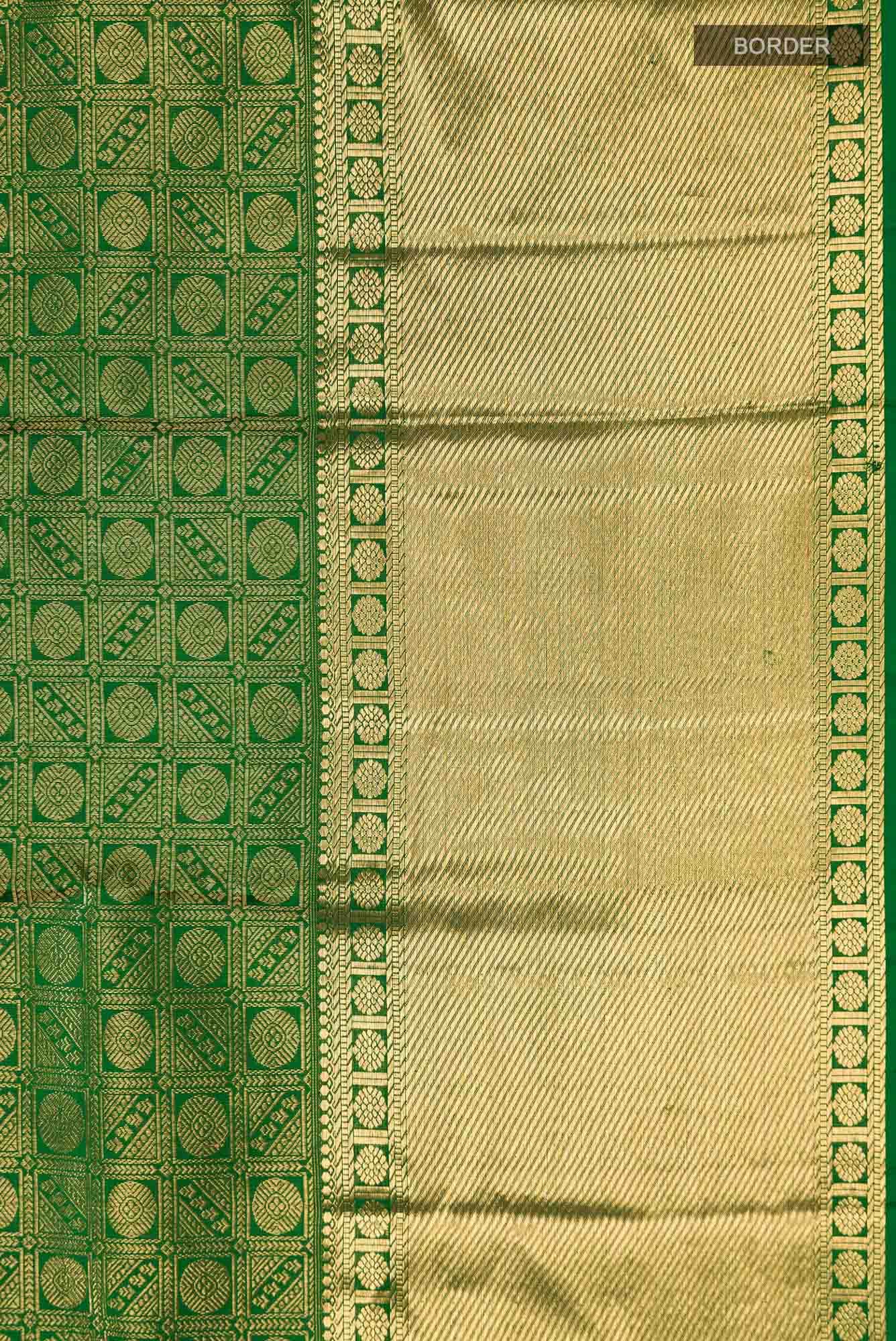 Green Kanchipuram Silk Saree