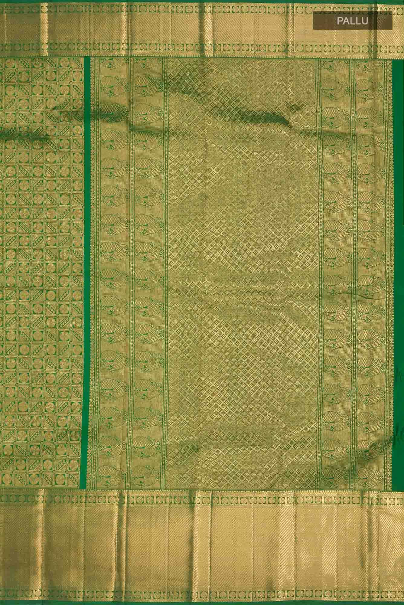 Green Kanchipuram Silk Saree