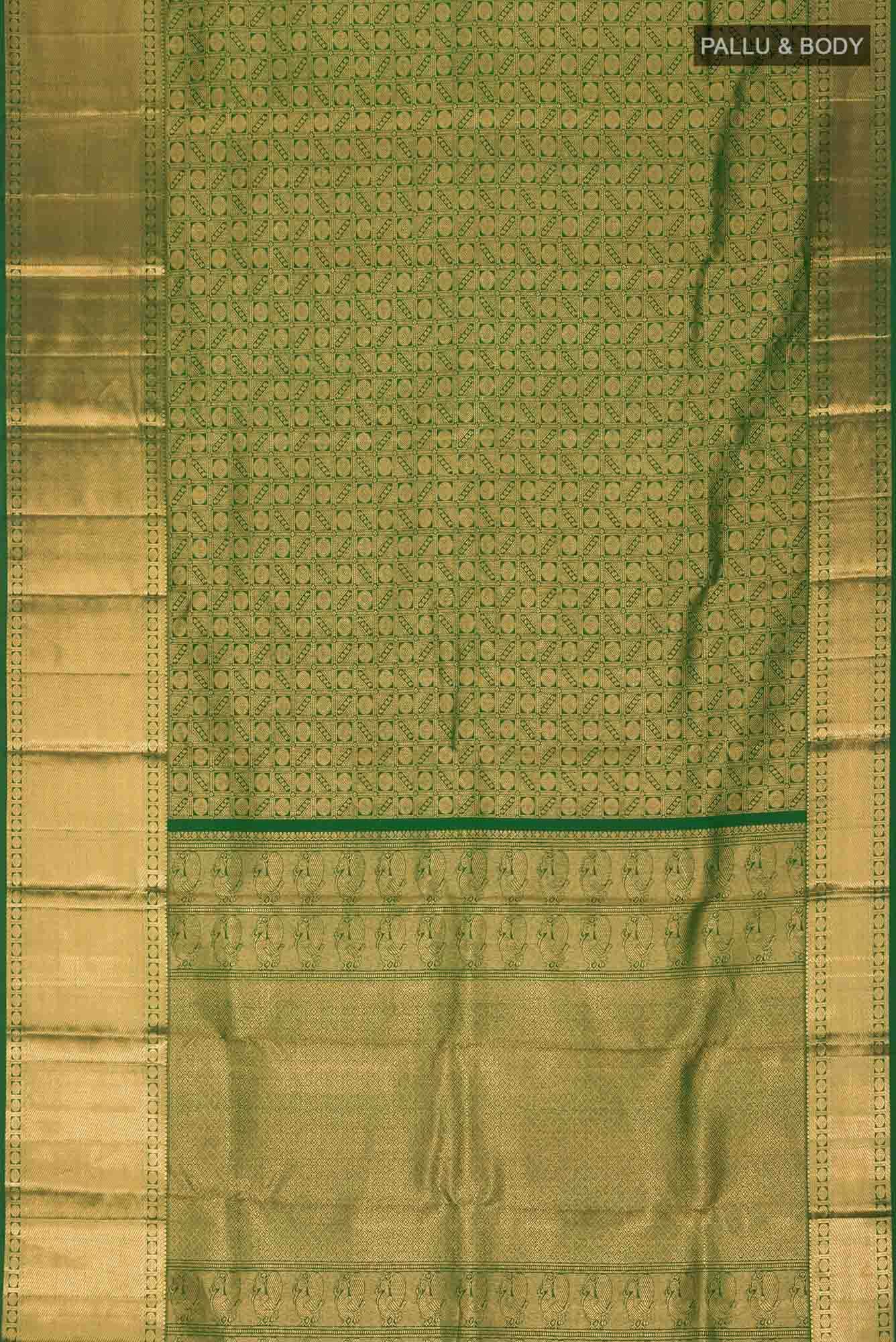 Green Kanchipuram Silk Saree
