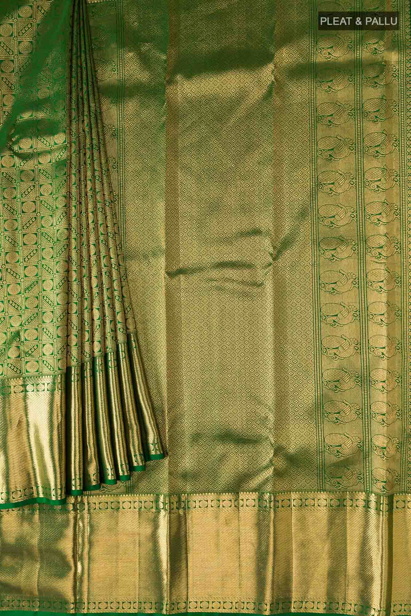 Green Kanchipuram Silk Saree