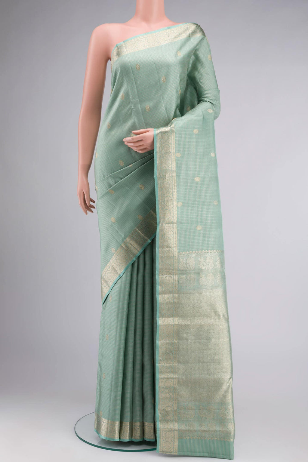 Green Kanchipuram Silk Saree