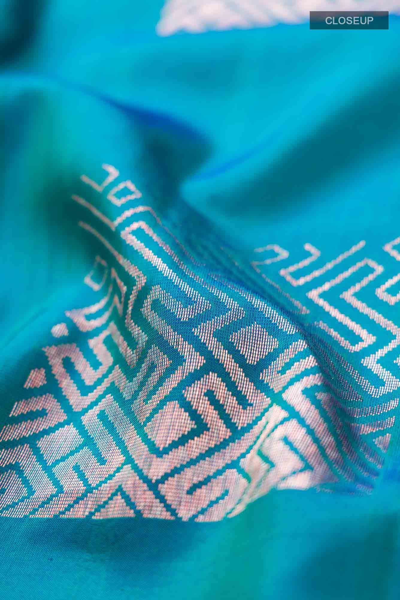 Blue Soft Silk Saree