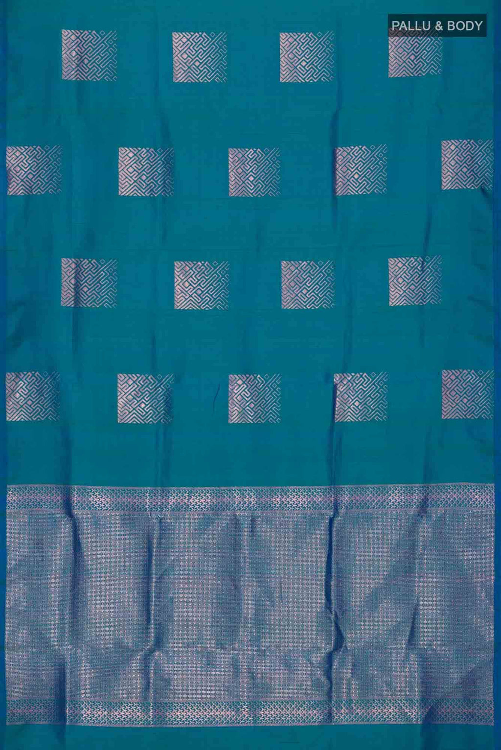 Blue Soft Silk Saree