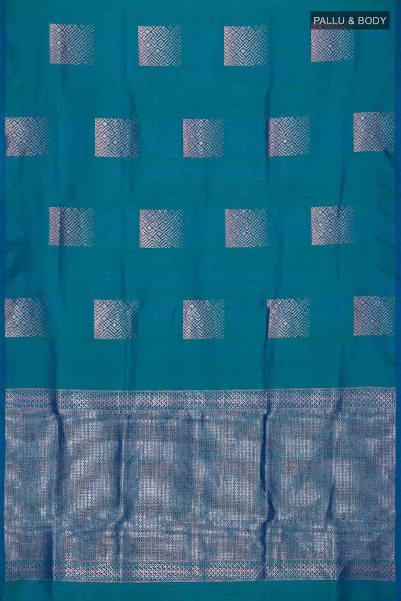 Blue Soft Silk Saree