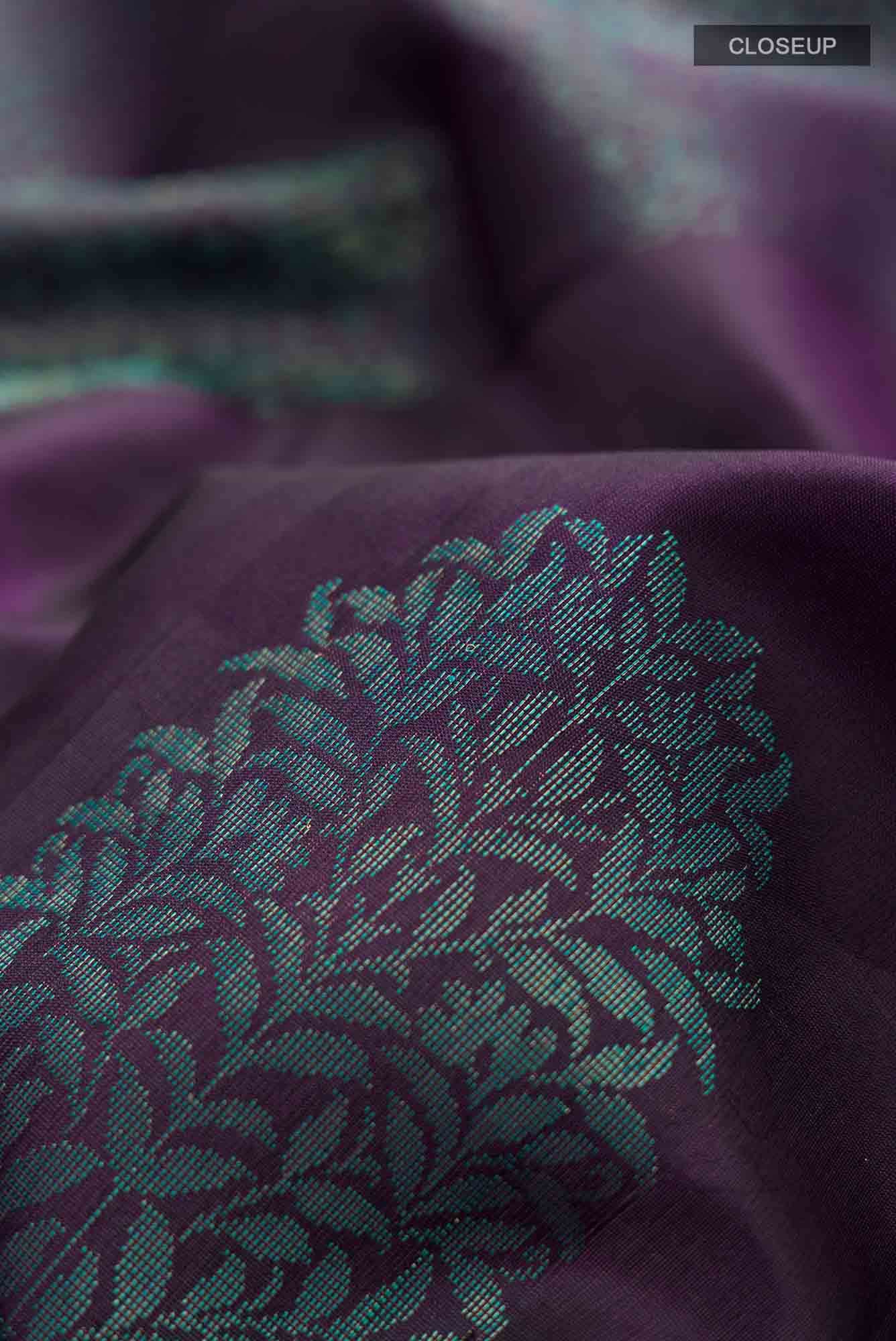Violet Soft Silk Saree