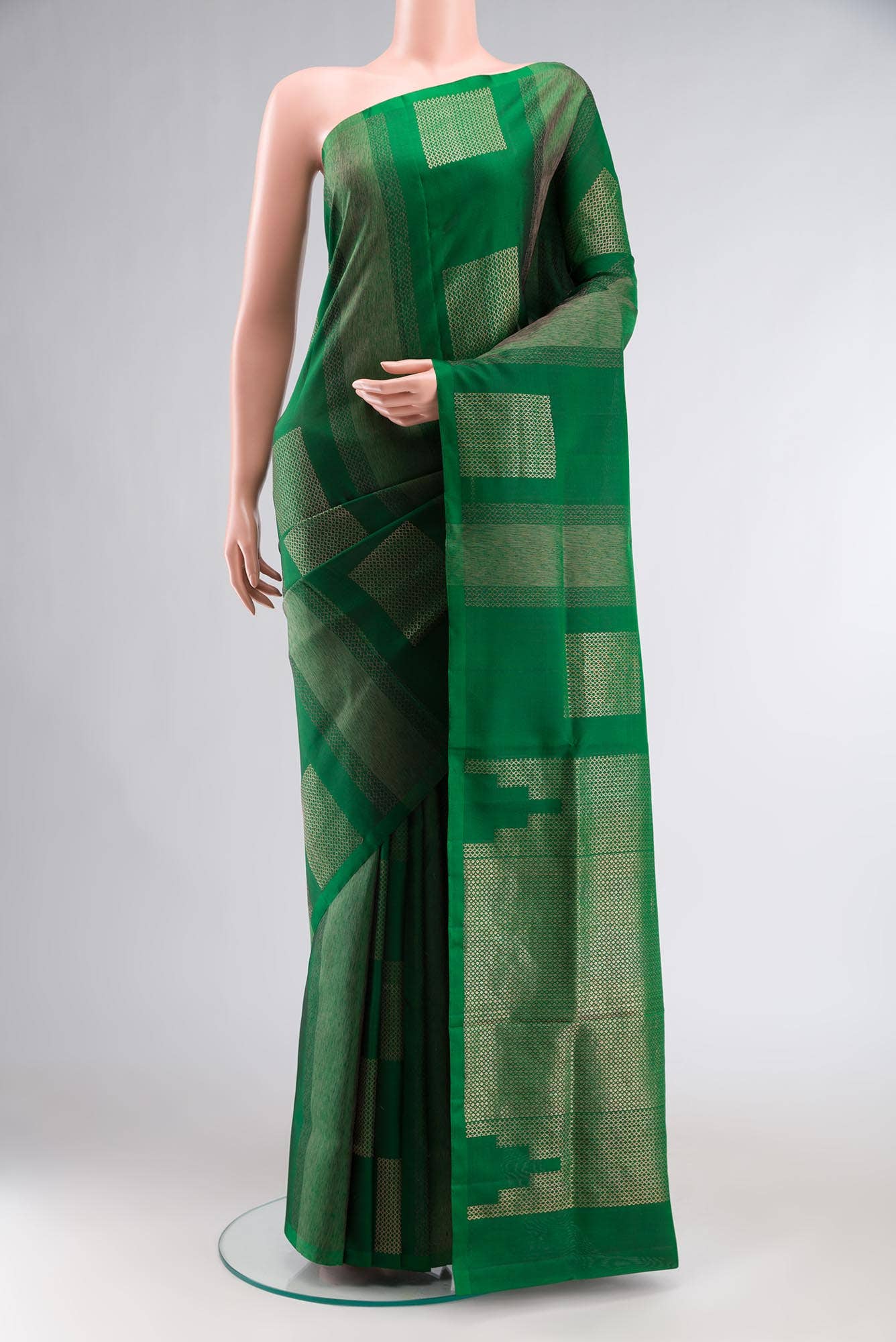 Green Soft Silk Saree