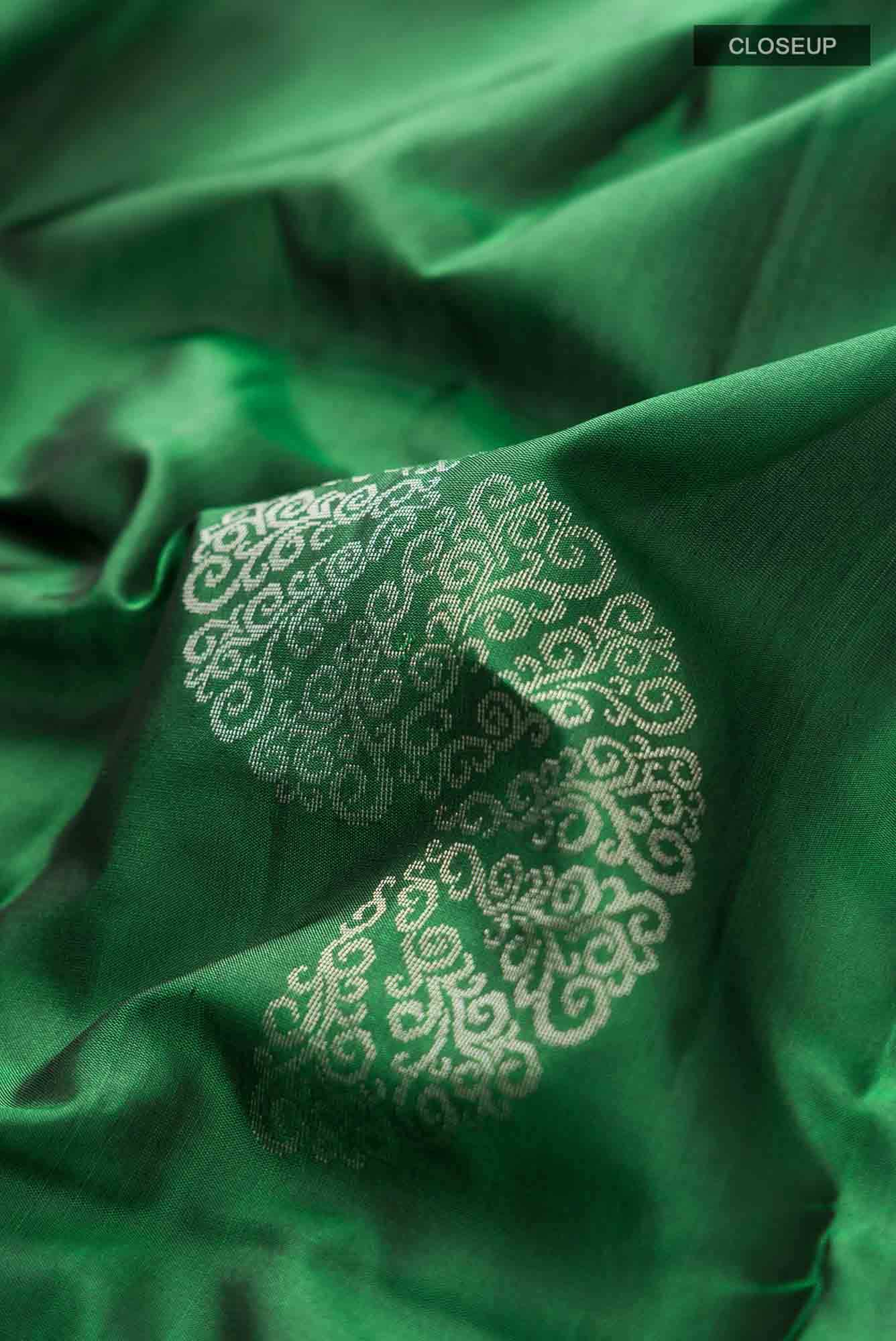 Green Kanchipuram Silk Saree