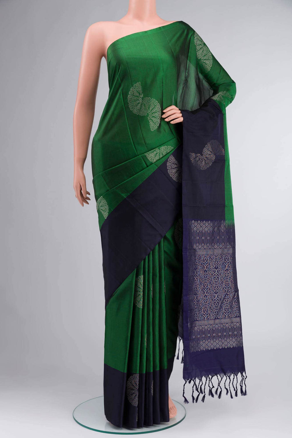 Green Kanchipuram Silk Saree
