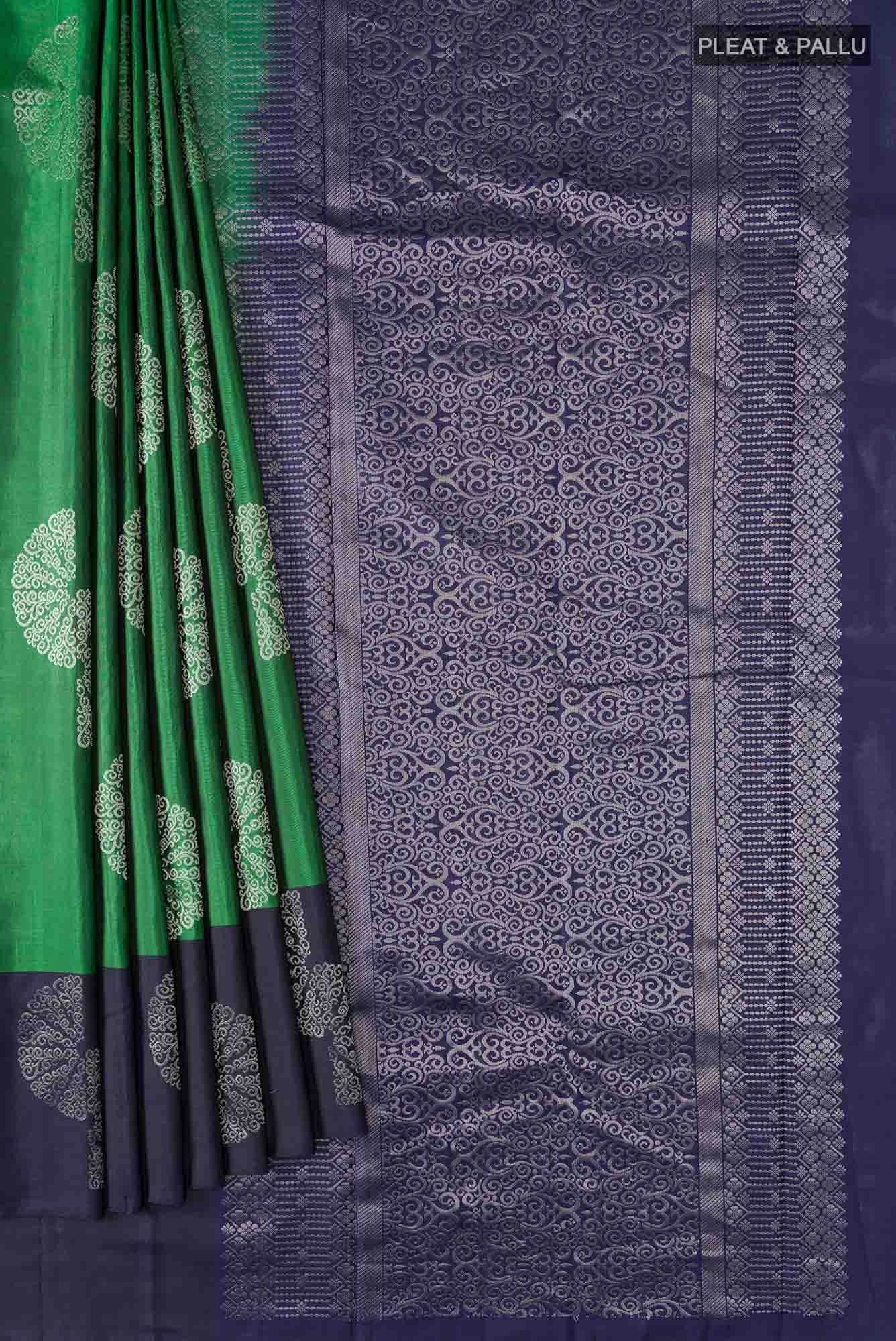 Green Kanchipuram Silk Saree