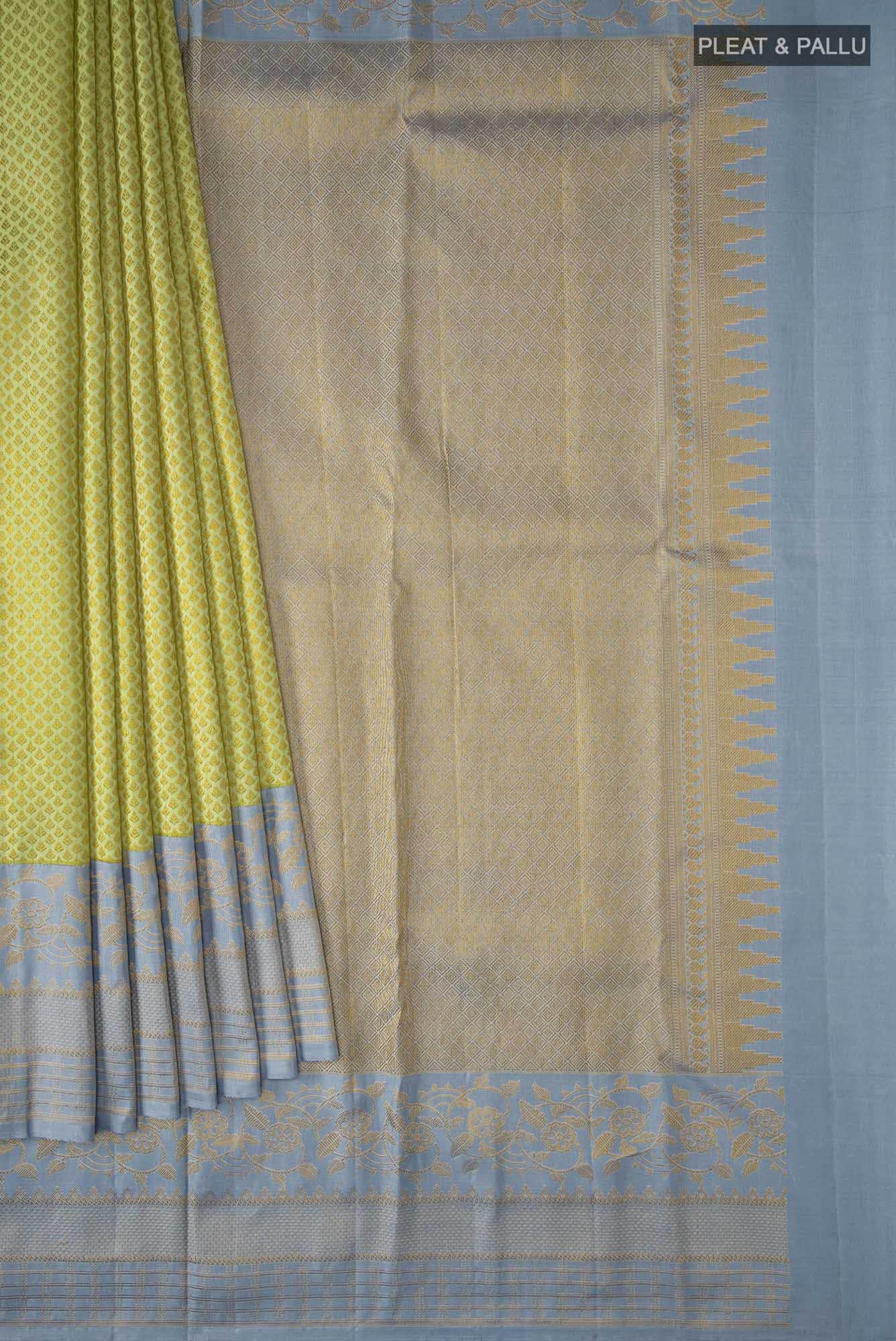 Green Kanchipuram Silk Saree