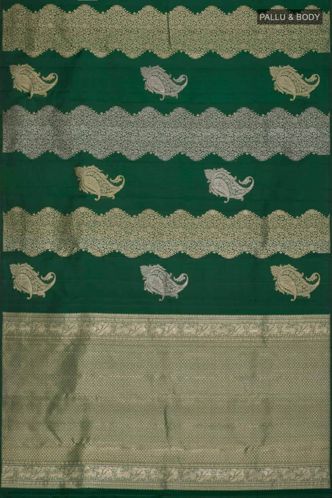 Green Kanchipuram Silk Saree