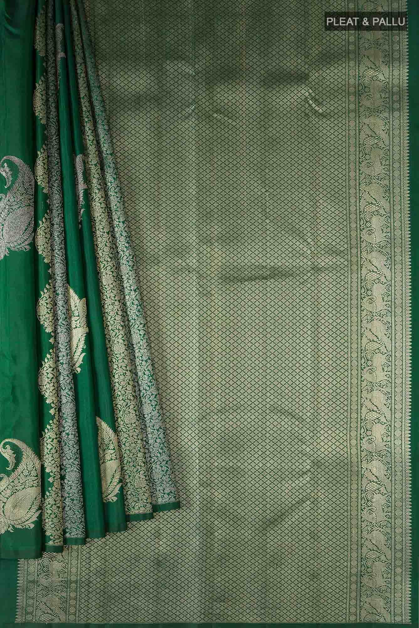 Green Kanchipuram Silk Saree
