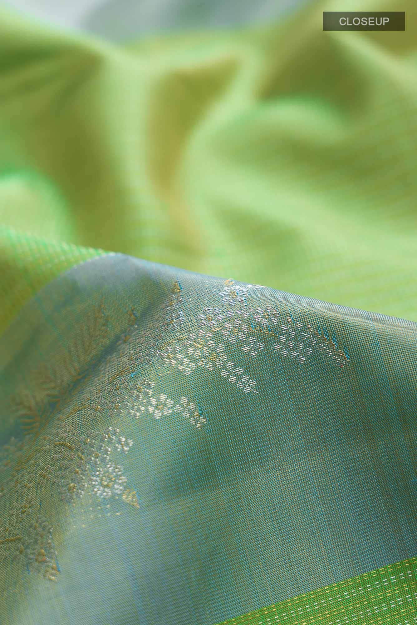 Green Kanchipuram Silk Saree