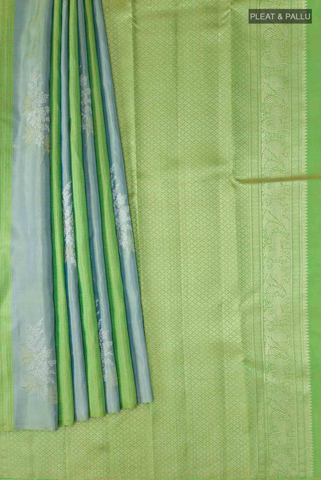 Green Kanchipuram Silk Saree