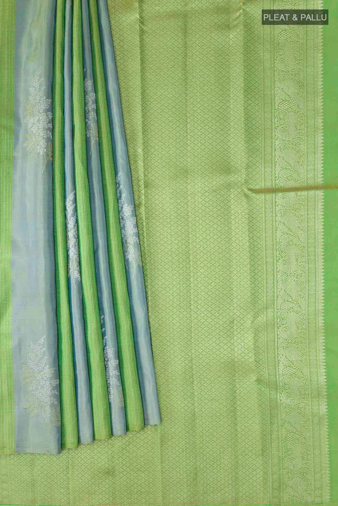 Green Kanchipuram Silk Saree
