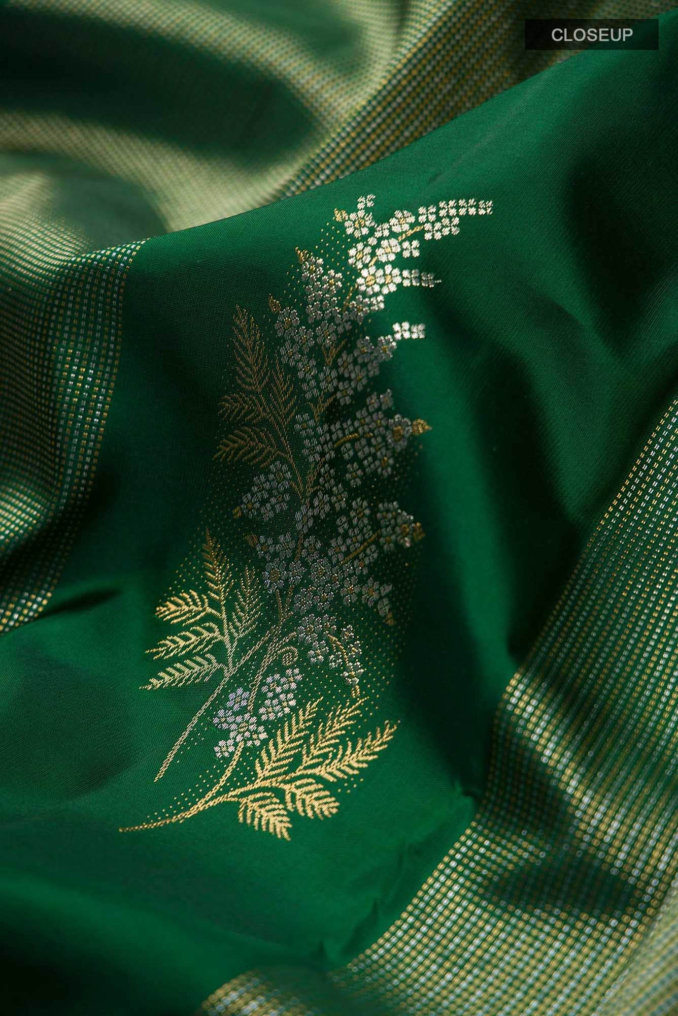 Green Kanchipuram Silk Saree