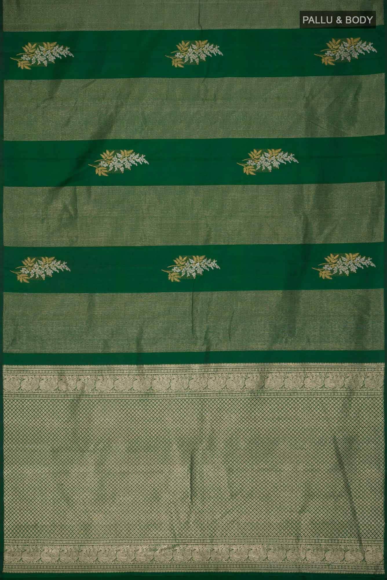 Green Kanchipuram Silk Saree