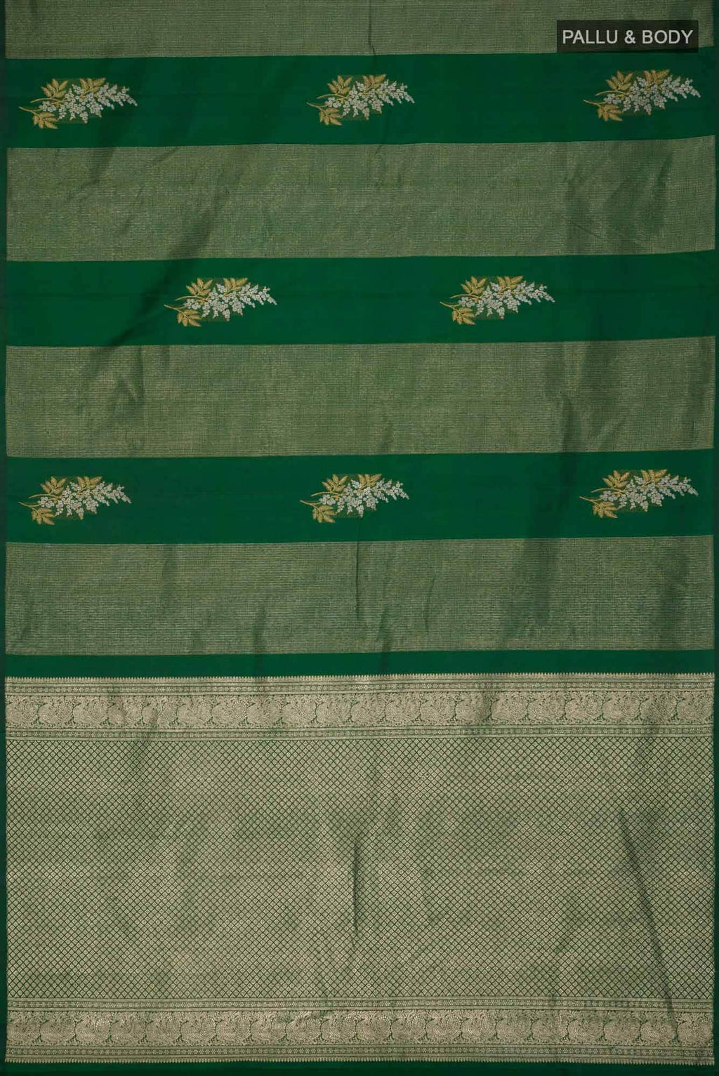 Green Kanchipuram Silk Saree