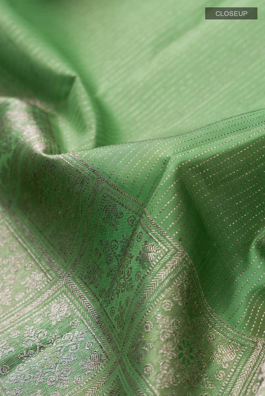 Green Kanchipuram Silk Saree