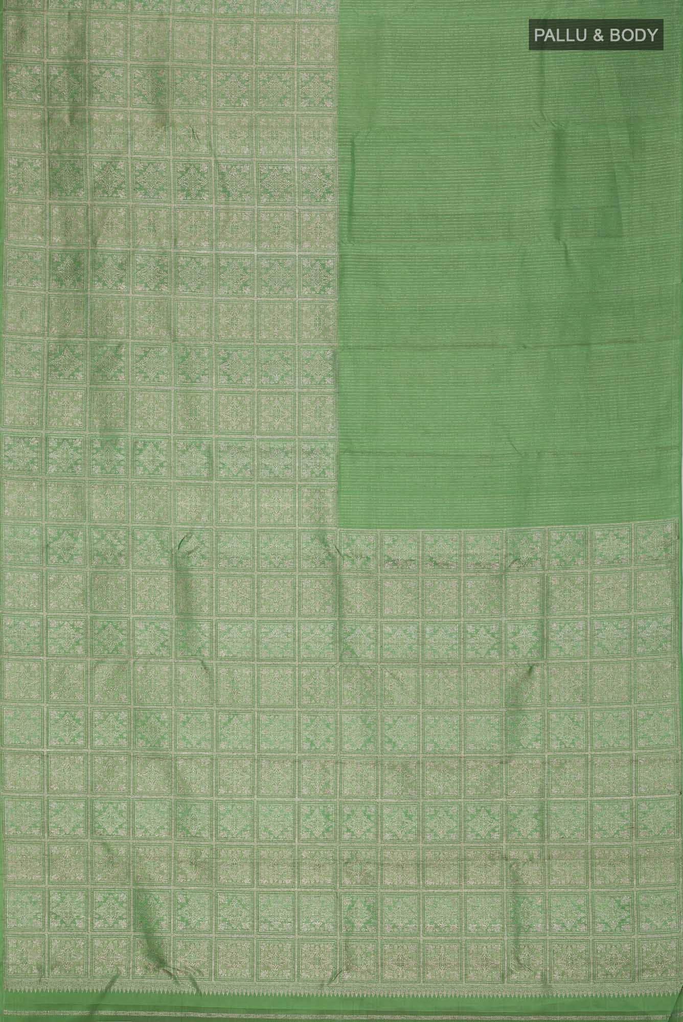 Green Kanchipuram Silk Saree
