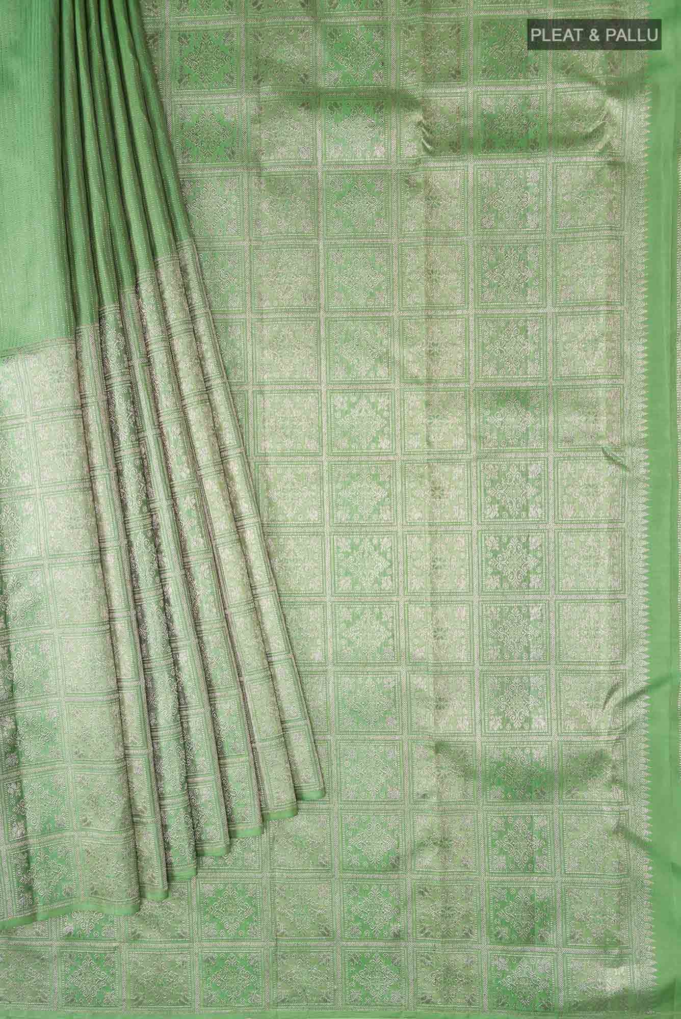 Green Kanchipuram Silk Saree