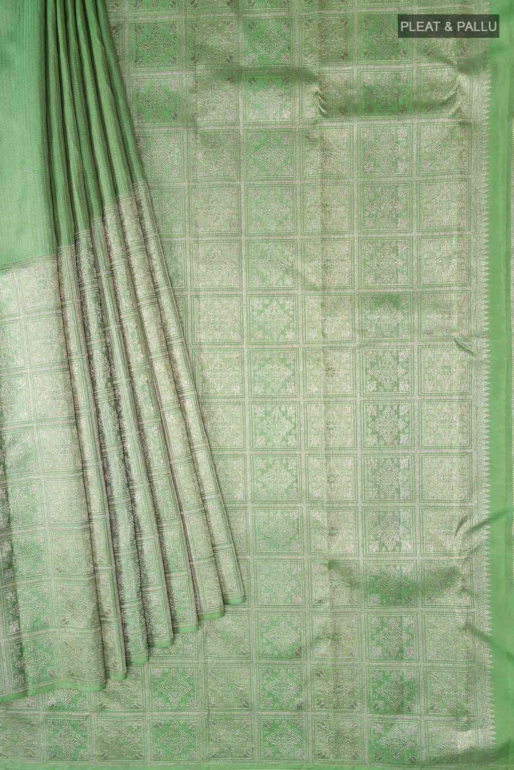 Green Kanchipuram Silk Saree