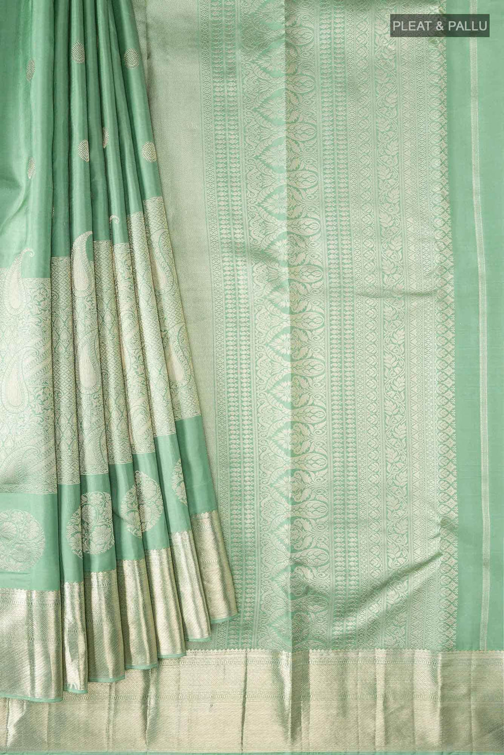 Green Kanchipuram Silk Saree
