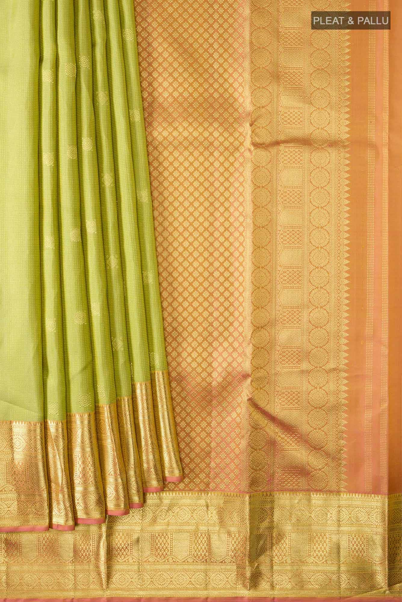 Green Kanchipuram Silk Saree