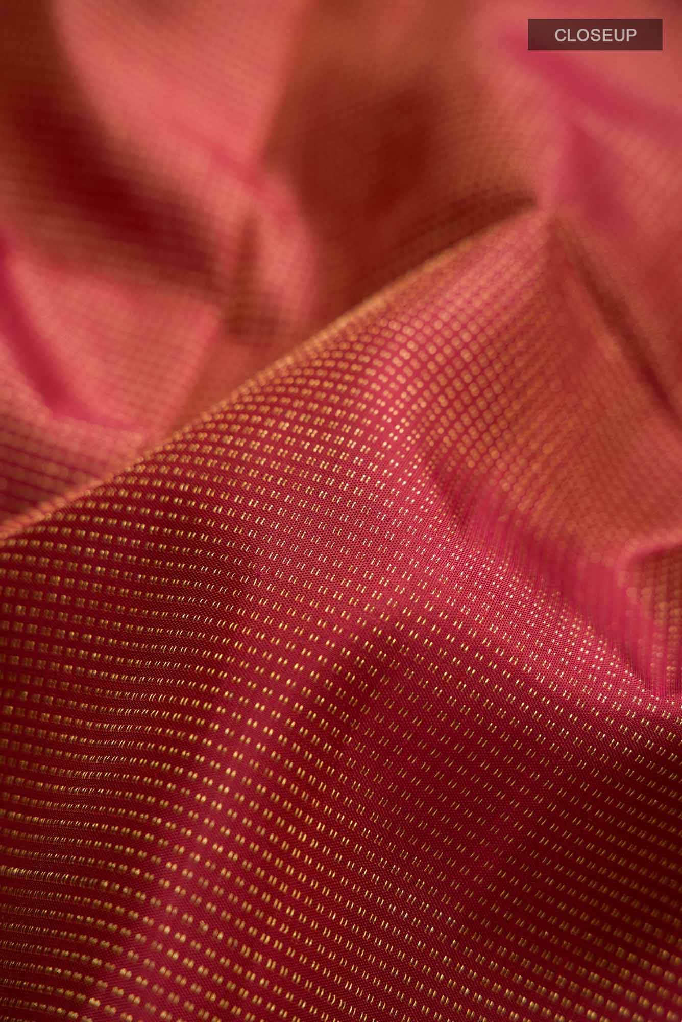 Maroon Kanchipuram Silk Saree