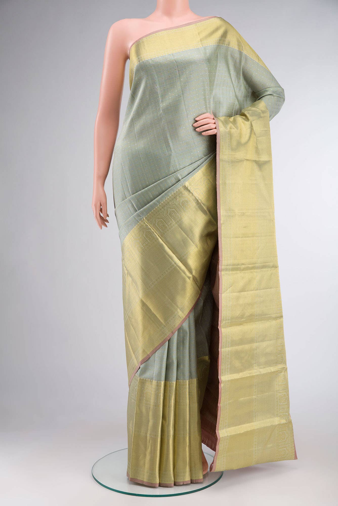 Green Kanchipuram Silk Saree