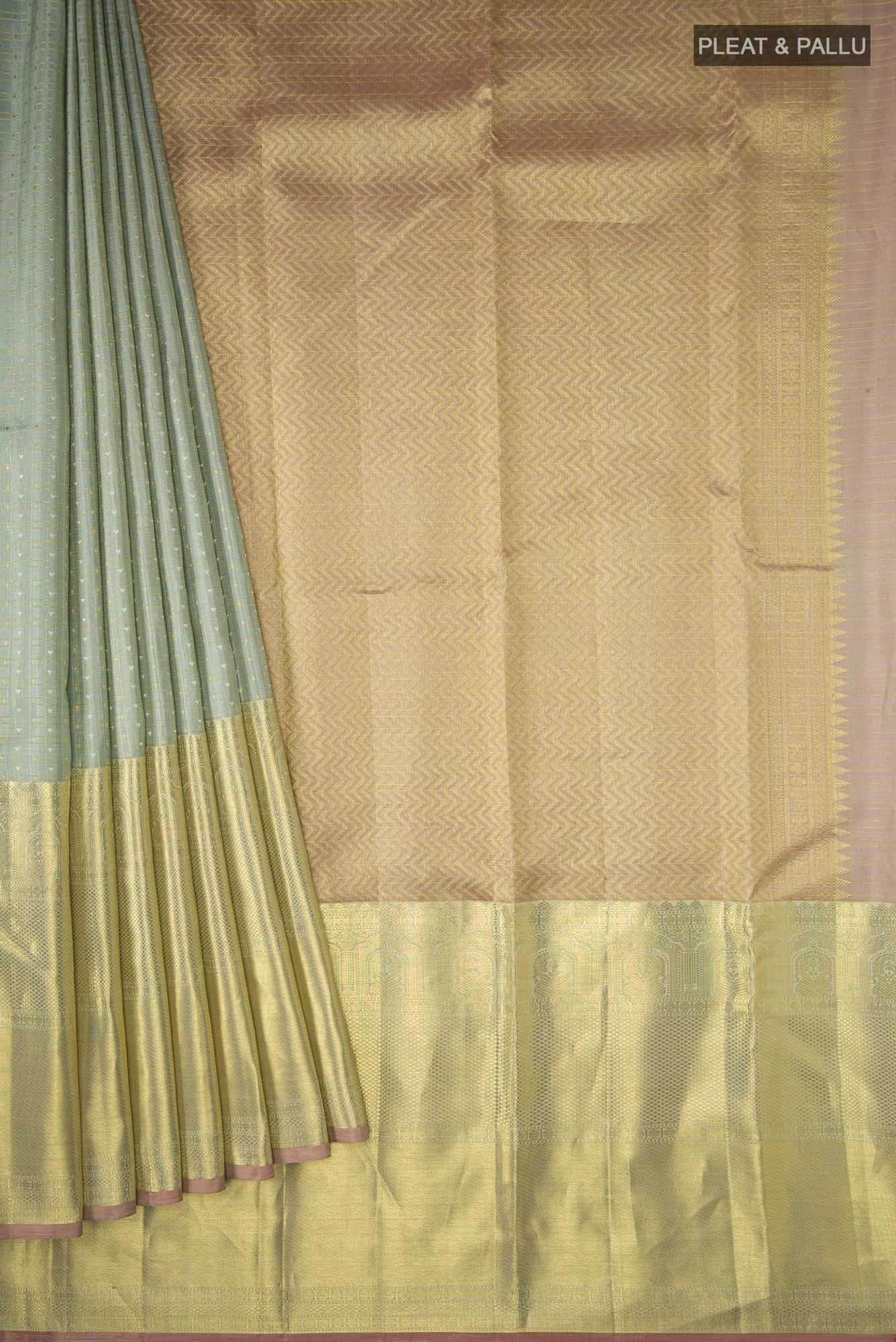 Green Kanchipuram Silk Saree